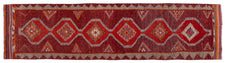 Vintage Turkish Runner Rug Porin
