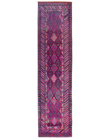 Vintage Turkish Runner Rug Melaova