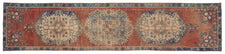 Vintage Turkish Runner Rug Trugtu
