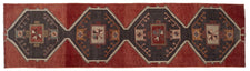 Vintage Turkish Runner Rug Oxeo