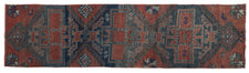 Vintage Turkish Runner Rug Ezara