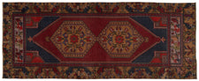Vintage Turkish Runner Rug Ulin