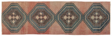 Vintage Turkish Runner Rug Camemi