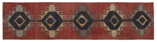 Vintage Turkish Runner Rug Fisifi