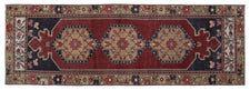 Vintage Turkish Runner Rug Erlic