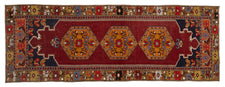 Vintage Turkish Runner Rug Zeruna