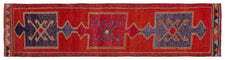 Vintage Turkish Runner Rug Lare