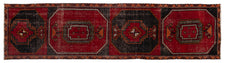 Vintage Turkish Runner Rug Nolu