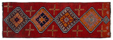 Vintage Turkish Runner Rug Cavel