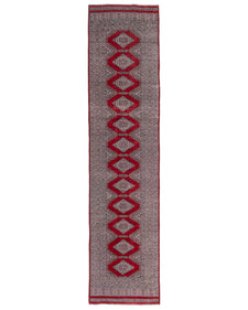 Vintage Turkish Runner Rug Lelaine