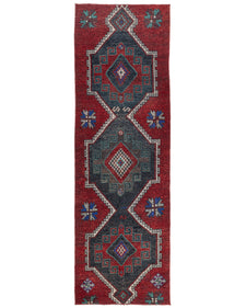 Vintage Turkish Runner Rug Salola