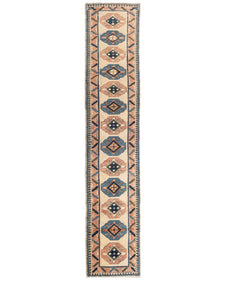 Vintage Turkish Runner Rug Rolana