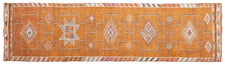 Vintage Turkish Runner Rug Herira