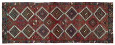 Vintage Turkish Runner Rug Ibeupur