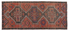 Vintage Turkish Runner Rug Gavris