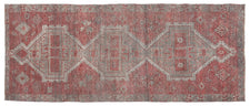 Vintage Turkish Runner Rug Zelran