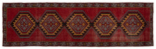 Vintage Turkish Runner Rug Risor