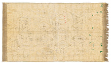 Vintage Moroccan Rug Savial