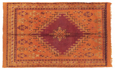 Vintage Moroccan Rug Horseshoe