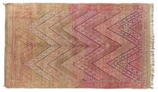 Vintage Moroccan Rug Octopus