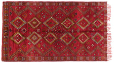 Vintage Moroccan Rug Lavel