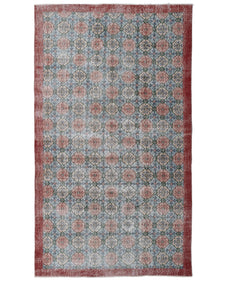 Vintage Distressed Rug Velorae