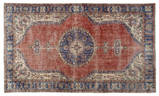 Vintage Distressed Rug Genaril