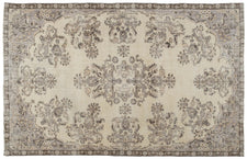 Vintage Distressed Rug Nevran