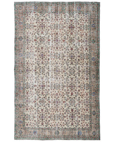 Vintage Distressed Rug Alvric
