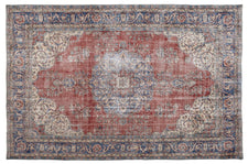 Vintage Distressed Rug Tivran