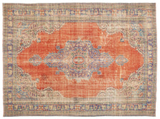 Vintage Distressed Rug Valnia