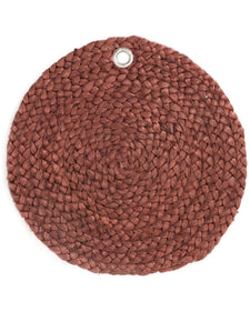 Full Moon Rug in berry swatch