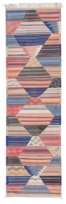 Moroccan Kilim Runner Rug Mereir