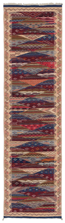 Moroccan Kilim Runner Rug Vosoiva
