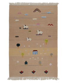 Vintage Kilim Rug Kelele
