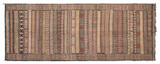 Vintage Moroccan Kilim Runner Rug Tazuko