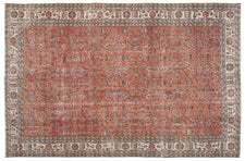 Vintage Distressed Rug Candidiana