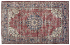 Vintage Distressed Rug Ulixes