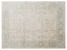 Vintage Oushak Rug Shturyanka