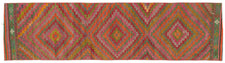 Vintage Kilim Runner Rug Visvaldis