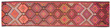 Vintage Kilim Runner Rug Chitralekha