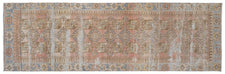 Vintage Oushak Runner Rug Kabira