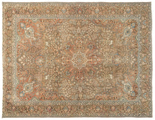 Vintage Distressed Rug Arti