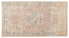 Vintage Distressed Rug Teodorian