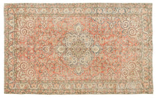 Vintage Distressed Rug Sampana