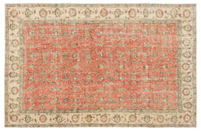 Vintage Distressed Rug Shigehiro
