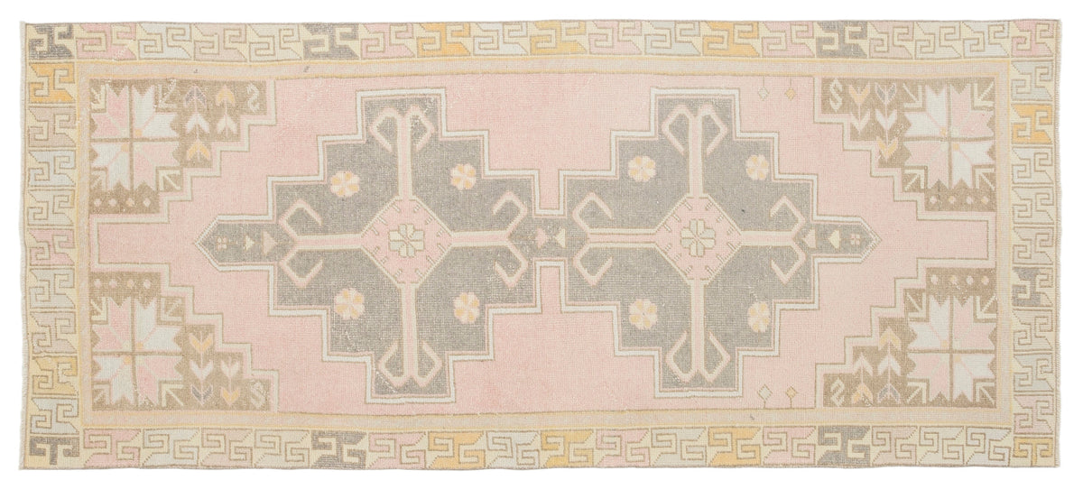 Vintage Turkish Runner Rug Aarne