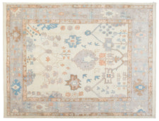 Vintage Oushak Rug Ianneiros
