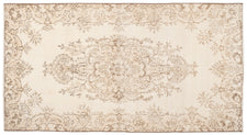 Vintage Distressed Rug Dorukan