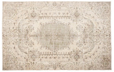 Vintage Distressed Rug Sajjad